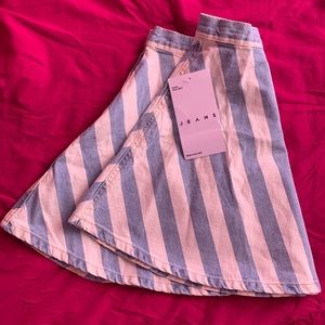 American Apparel Denim Circle Skirt, Size S NWT